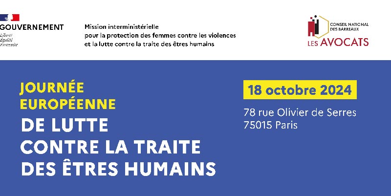 Journée européenne de lutte contre la traite des êtres humains